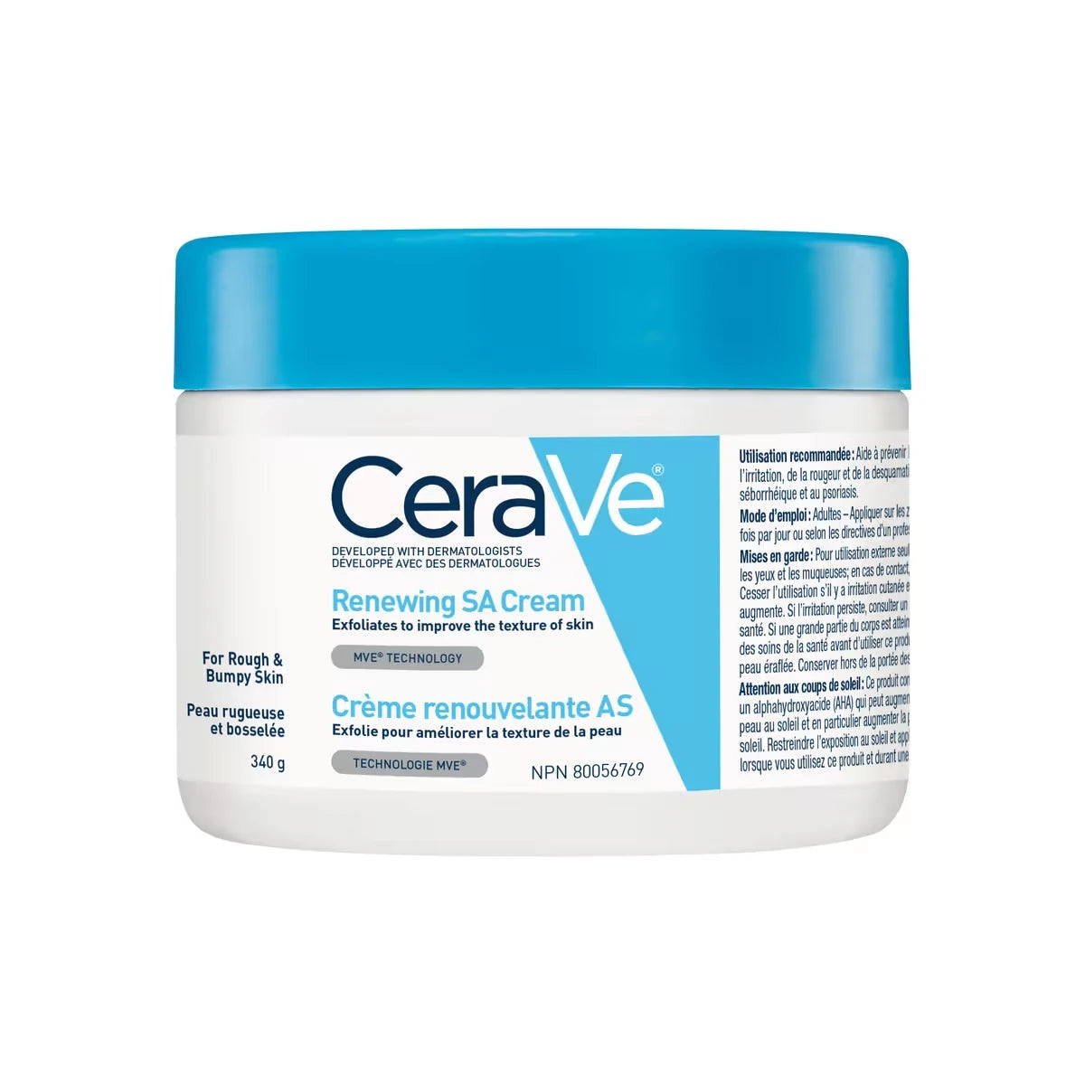CeraVe Salicylic Acid Cream for Rough and Bumpy Skin product image