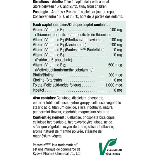 Jamieson B Complex Timed Release 100 mg product detail