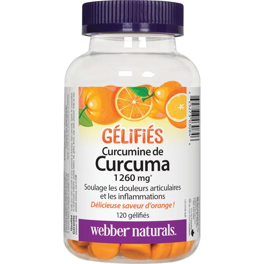 Webber Turmeric Curcumin 1260 mg Orange product detail