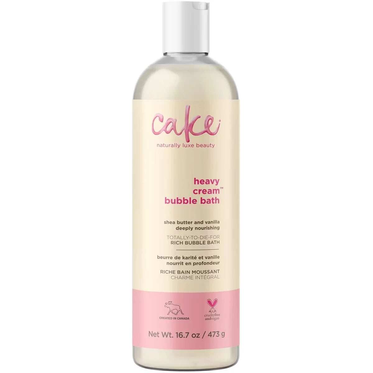 Cake Beauty Heavy Cream Bubble Bath front package
