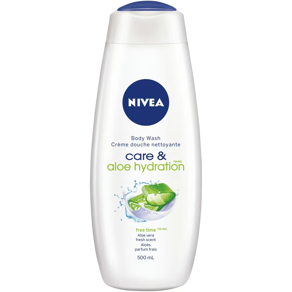 Nivea Care & Aloe Hydration Body Wash front package