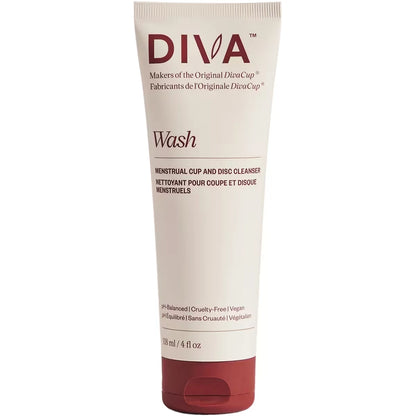 Diva Wash Menstrual Cup And Disc Cleanser front package