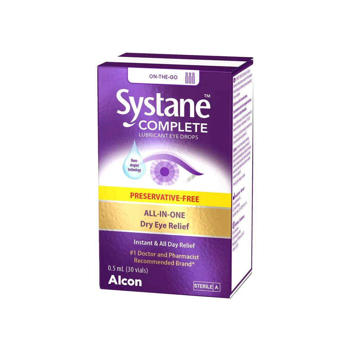 Systane COMPLETE Lubricant Eye Drops Preservative Free product detail