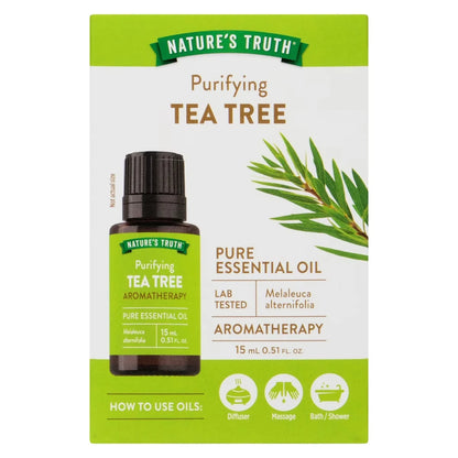 Nature's Truth Tea Tree Essential Oil front package