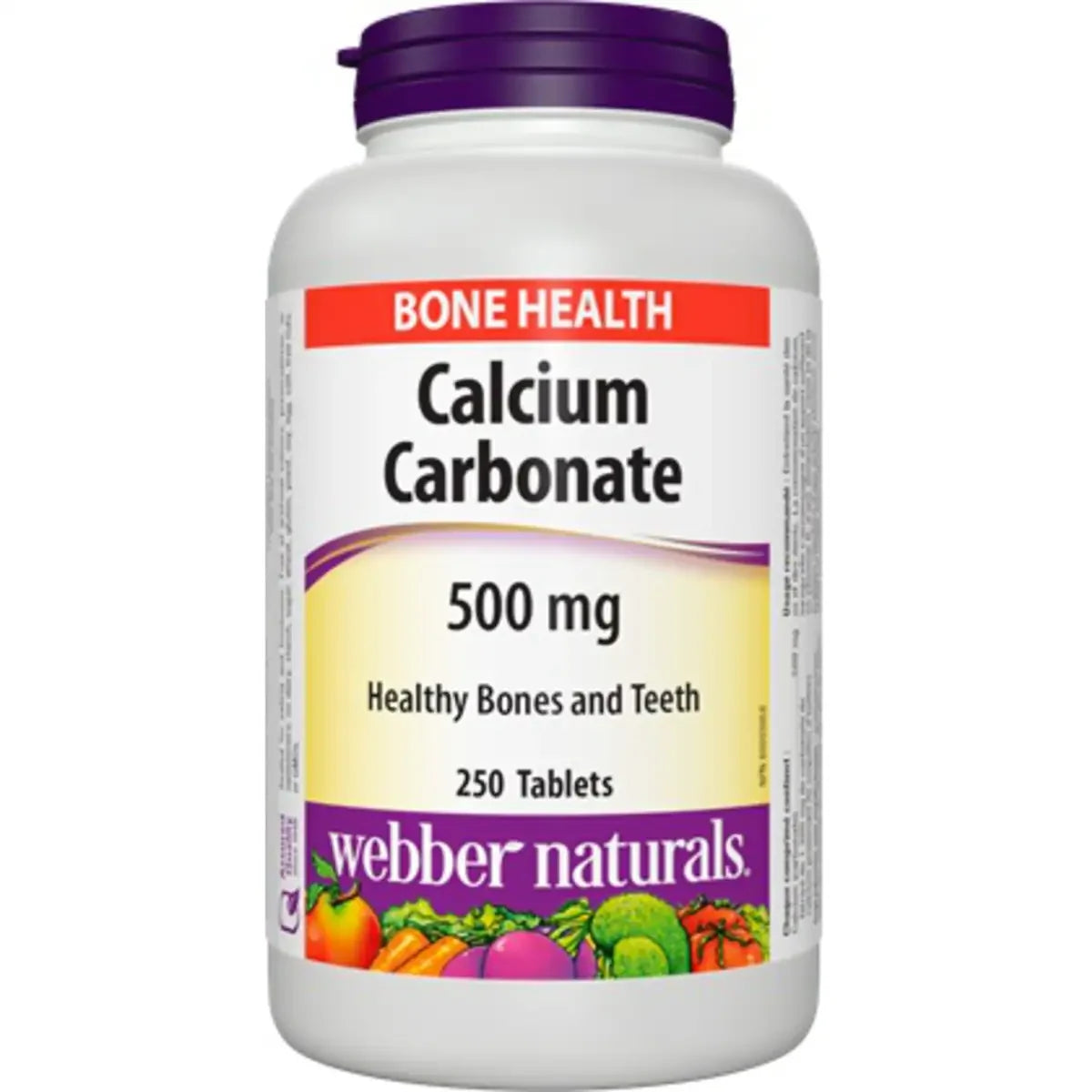 Webber Calcium 500 mg front package