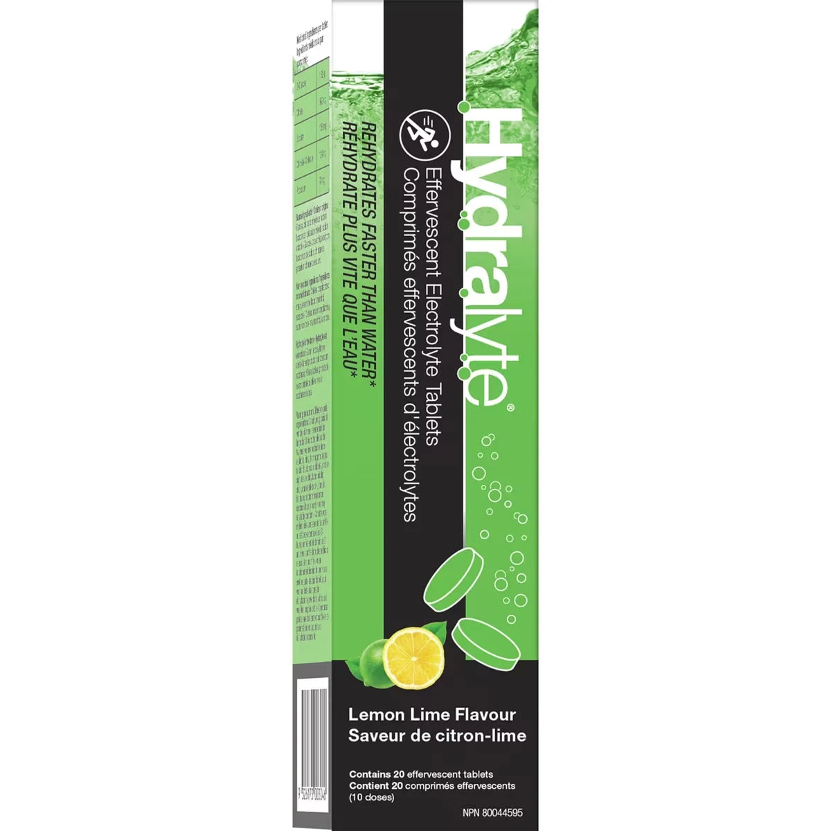 Hydralyte Sports Hydration Tablets front package