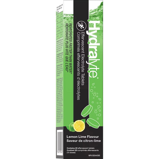 Hydralyte Sports Hydration Tablets front package