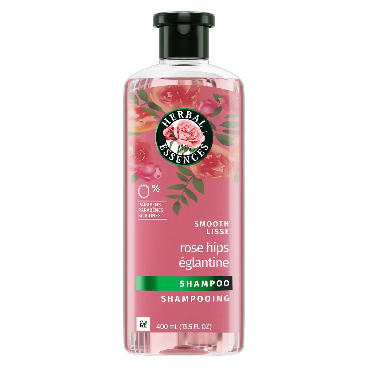 Herbal Essences Rose Hips Smooth Shampoo front package