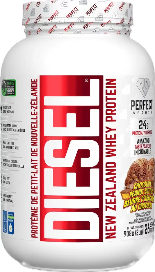 Perfect Sports Diesel New Zealand Whey Protein Powder product detail
