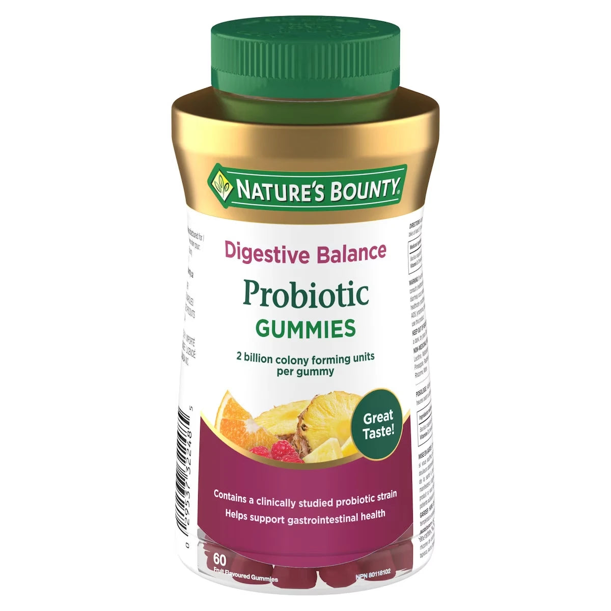 Natures Bounty Probiotic Gummies product image