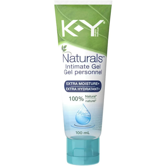 K-Y Naturals Moisture+ Personal Lubricant Gel front package