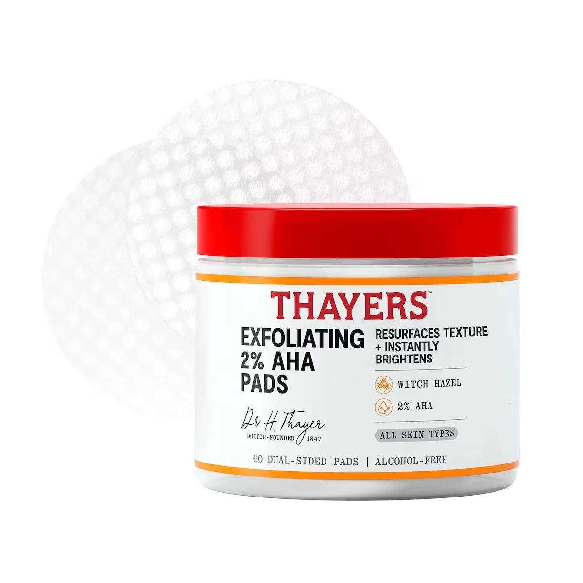 Thayers AHA Exfoliating Toner Pads 60 Pads product detail