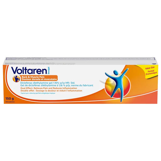 Voltaren Emulgel Back & Muscle Pain 150G front package