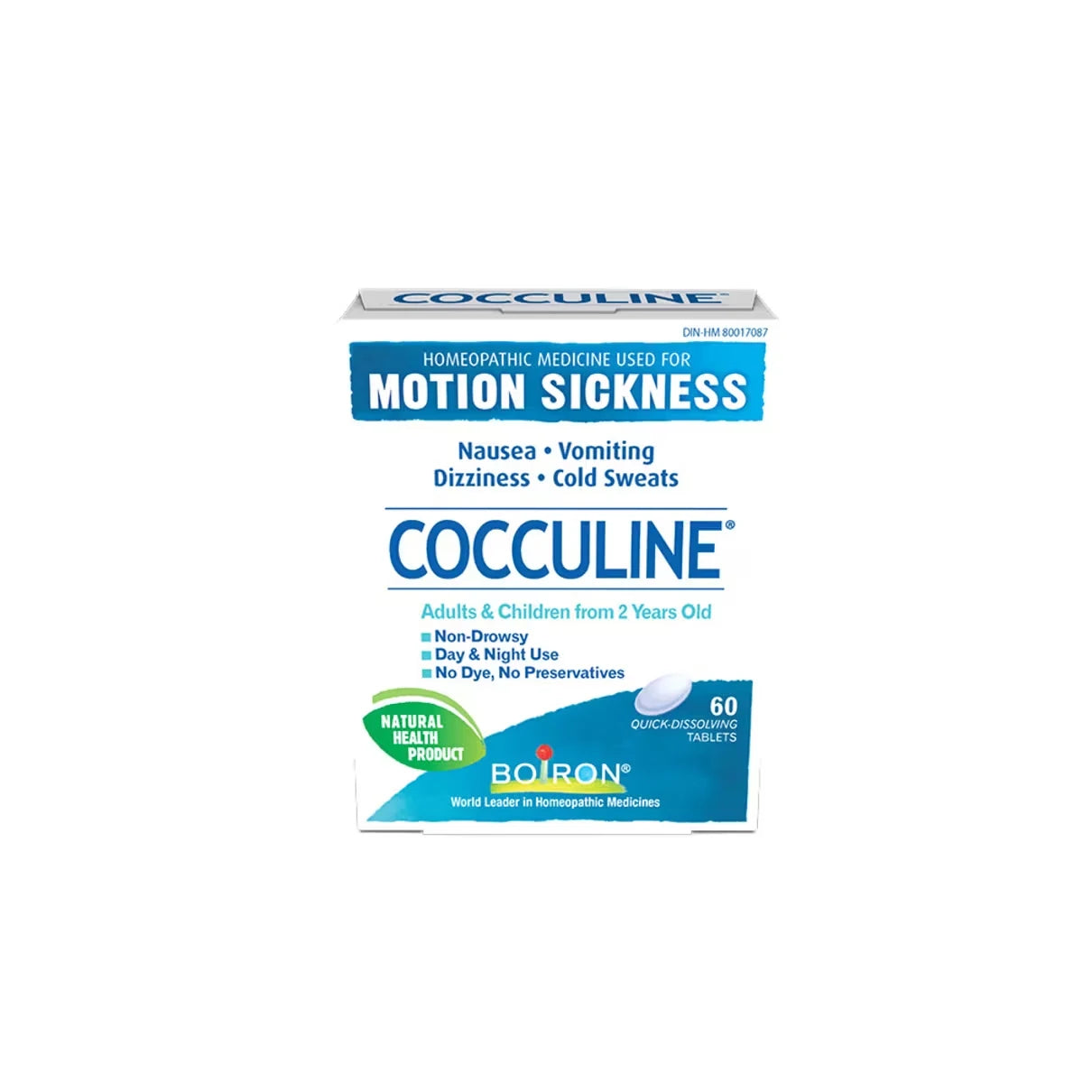 Boiron Cocculine front package