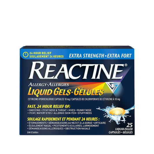 Reactine extra strength 24hr allergy medicine s product image