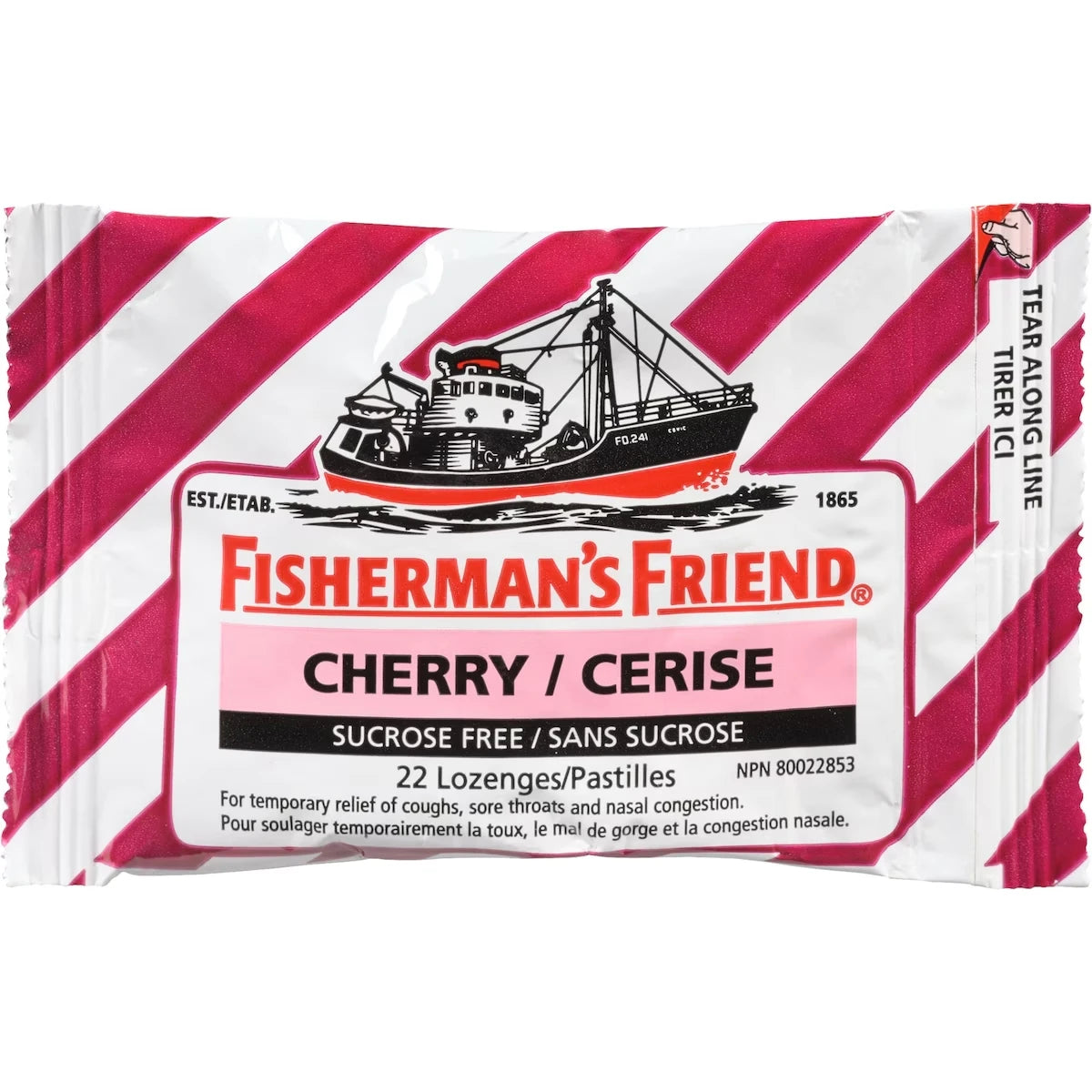 Fisherman's Friend Cherry Sugar Free Lozenges view 2