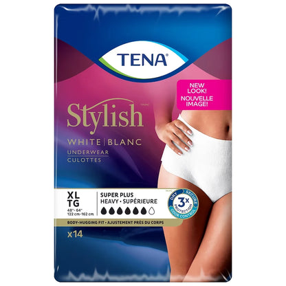 Tena Incontinence Underwear for Women, Super Plus Absorbency, Xlarge front package