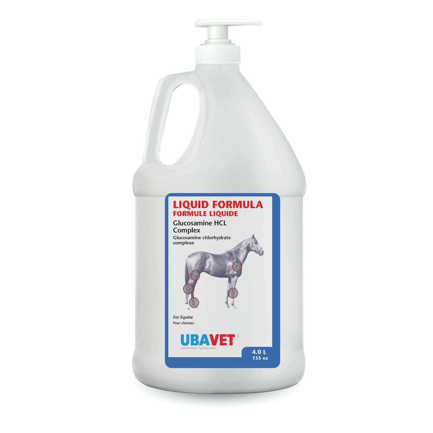Glucosamine HCl Liquid Formula for Horses 4.2 L Jug