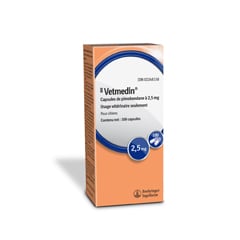 Vetmedin for Dogs, 2.5 mg, 100 Capsules - product image 1