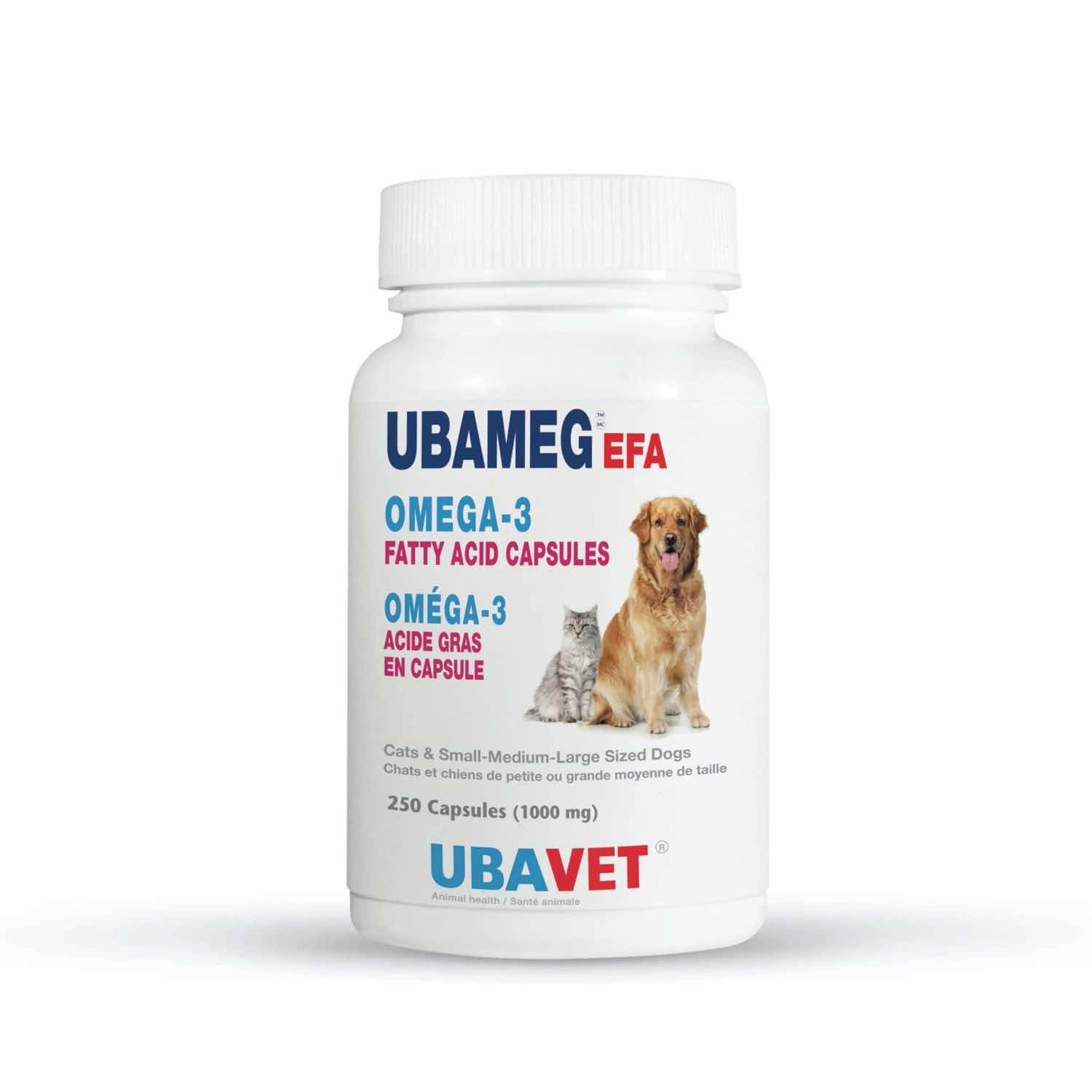 Ubameg EFA Omega 3 Capsules 250 Cap 1000 mg