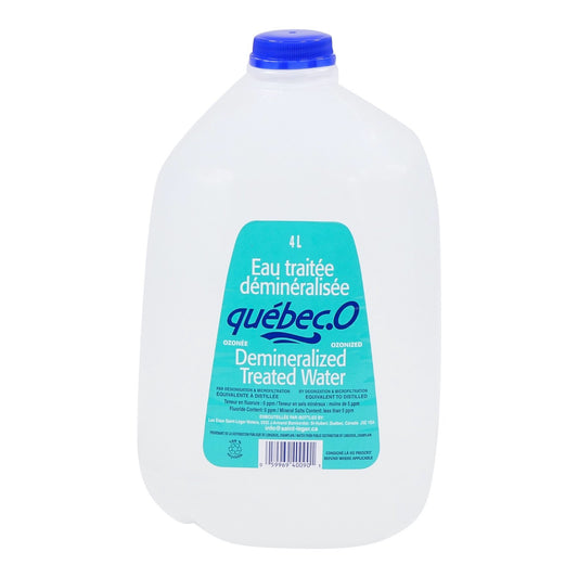 Demineralized Treated Water Pack of 4, 4 L