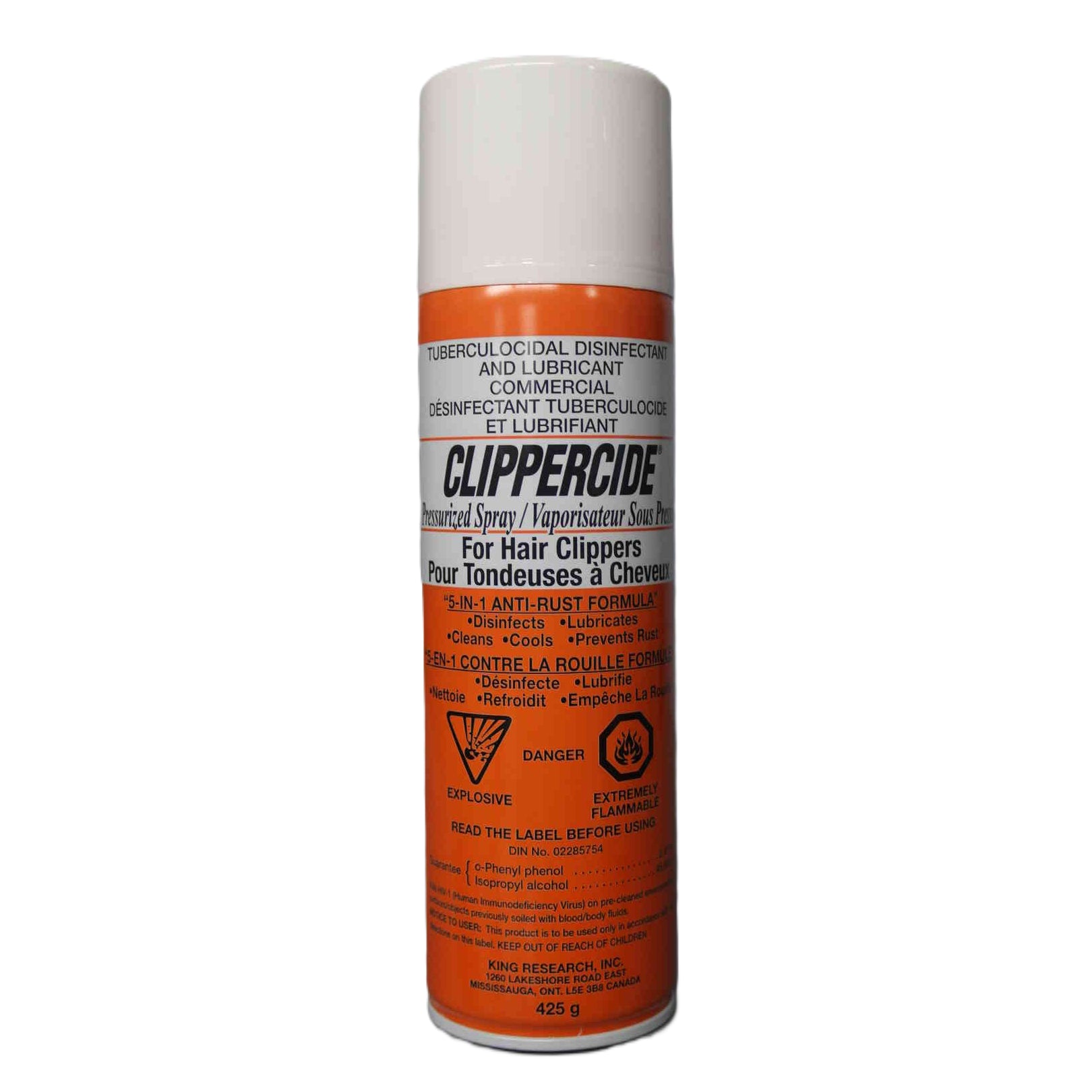 Clippercide for Cats 425 g Spray Can 45.6 / 0.41 %