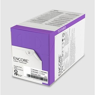 Glove Surgical Latex ENCORE Powder Free Box of 50 Pairs