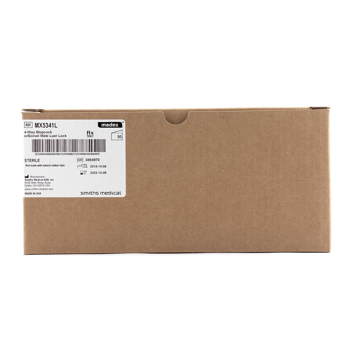 Stopcock 4 Ways Luer Lock - additional product view 2