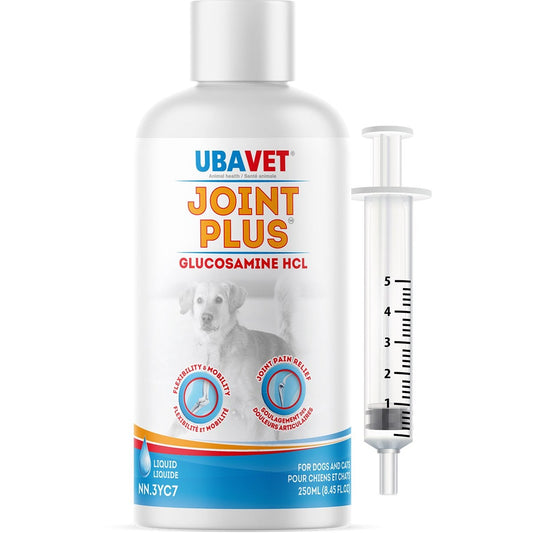 Joint Plus Glucosamine HCl Liquid Formula for Cats 250 mL Bottle