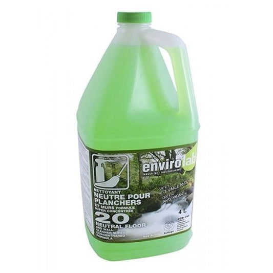 Envirolab 20 Neutral Floor and Wall Cleaner 4 L Bottle