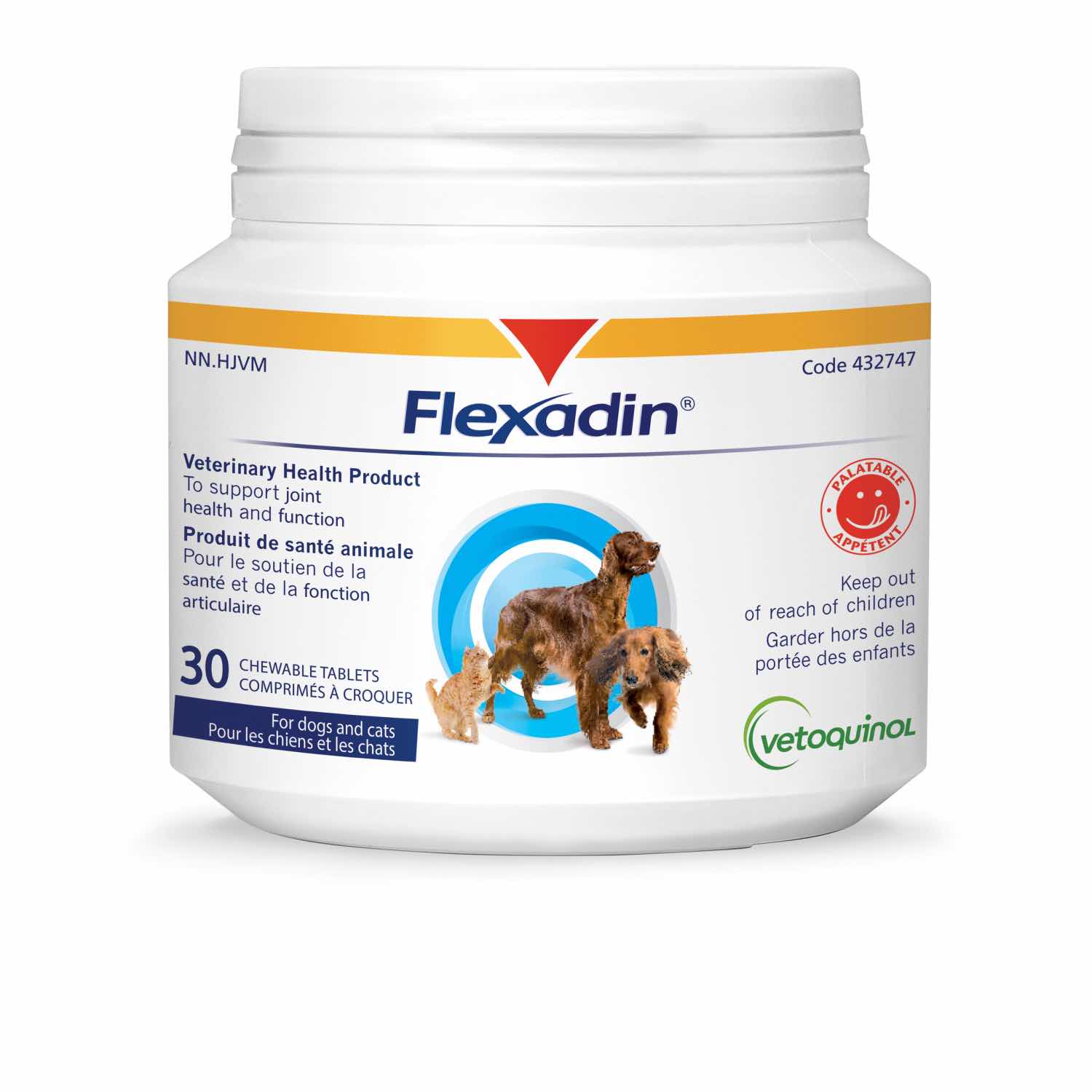 Flexadin Joint Health and Function Supplement (Chicken) 30 Chewable Tablets