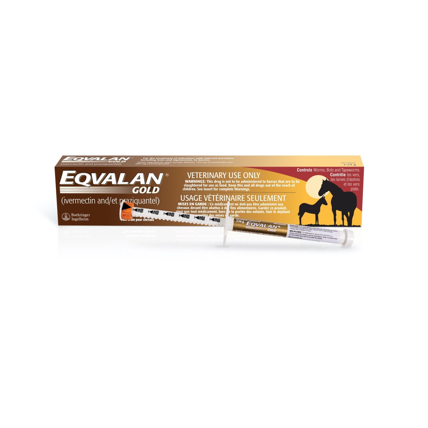 Eqvalan GOLD Paste Pack of 1 X 7.74 g Oral Syringe