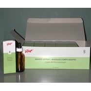 Amber Glass Dropper Bottle with Plastic Pipette Pack of 12, 50 mL