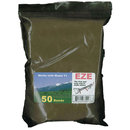 Eze T1 Castrator - Latex Bands for Farm Animals Pack of 50