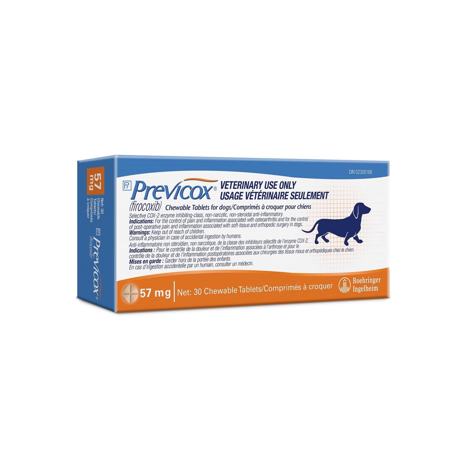 Previcox Chewable Tablets 1 Bottle of 30 Tablets
