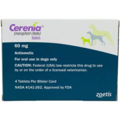 Cerenia for Dogs, 60 mg, 4 Tablets - product image 1