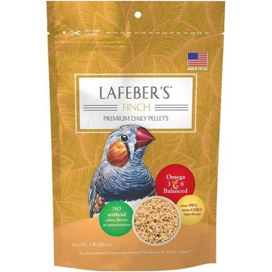 Pellet Diet for Finches for Birds 454 g Jar