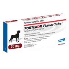 Fortekor for Dogs, 20 mg, 28 Tablets - product image 1