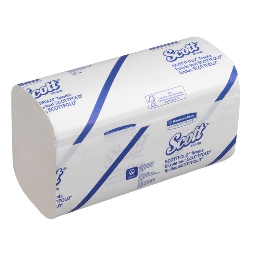 Singlefold Hand Paper Towel Scott Pro 25 x Pack of 175