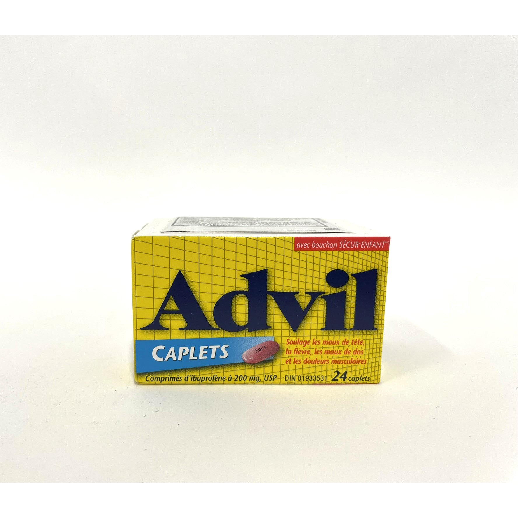 Advil Caplets Tablet 1 Bottle of 24 Tablets