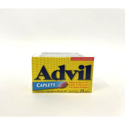 Advil Caplets Tablet 1 Bottle of 24 Tablets
