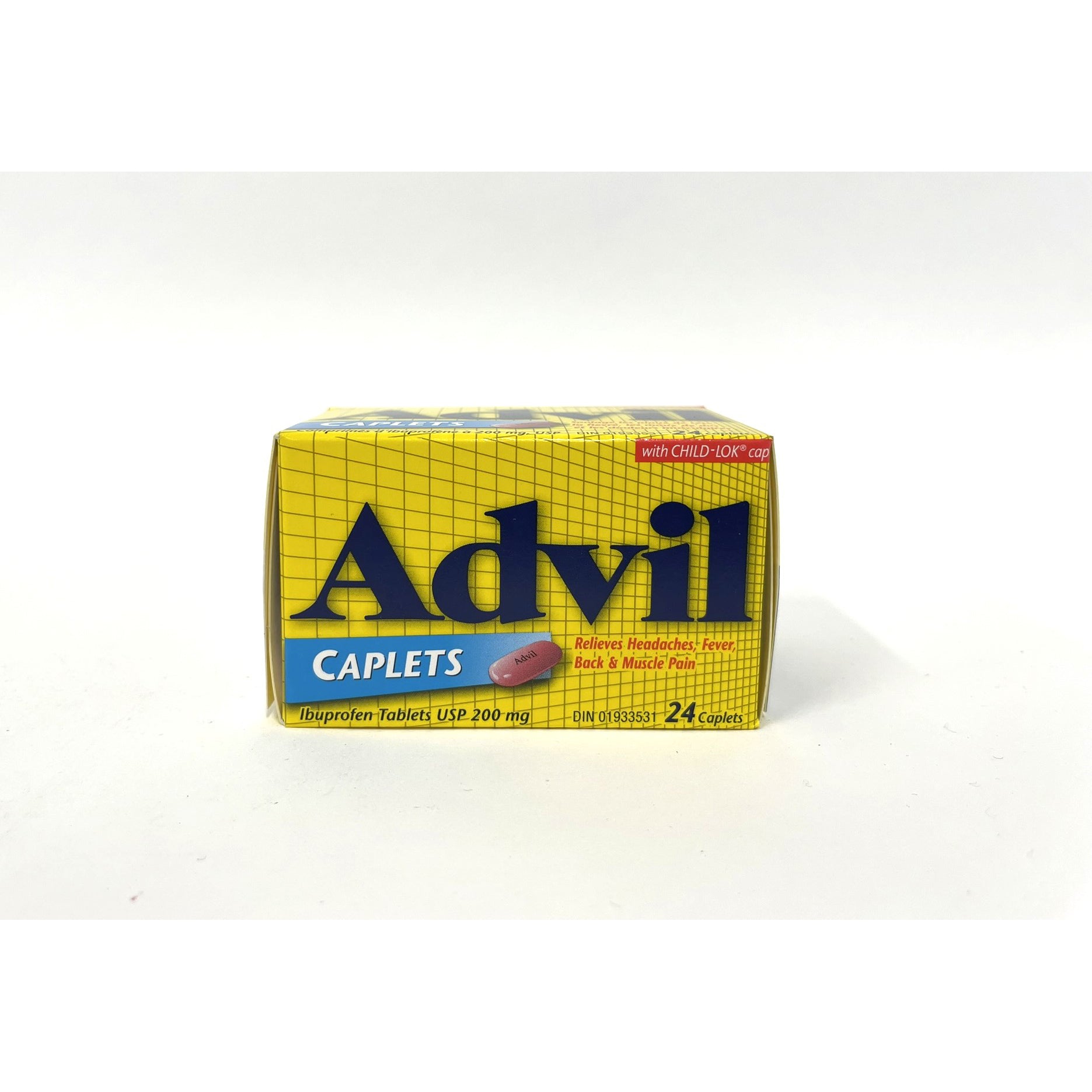 Advil Caplets Tablet 1 Bottle of 24 Tablets