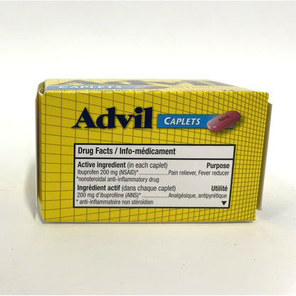 Advil Caplets Tablet 1 Bottle of 24 Tablets