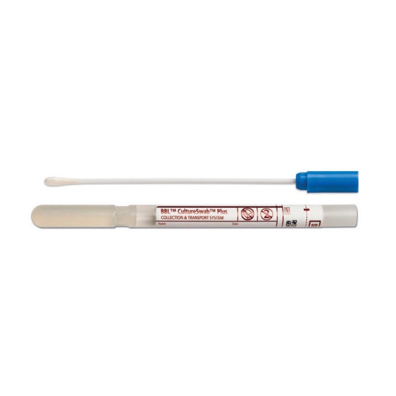 BBL CultureSwab Plus Amies Gel Without Charcoal Single Swab 1 Unit