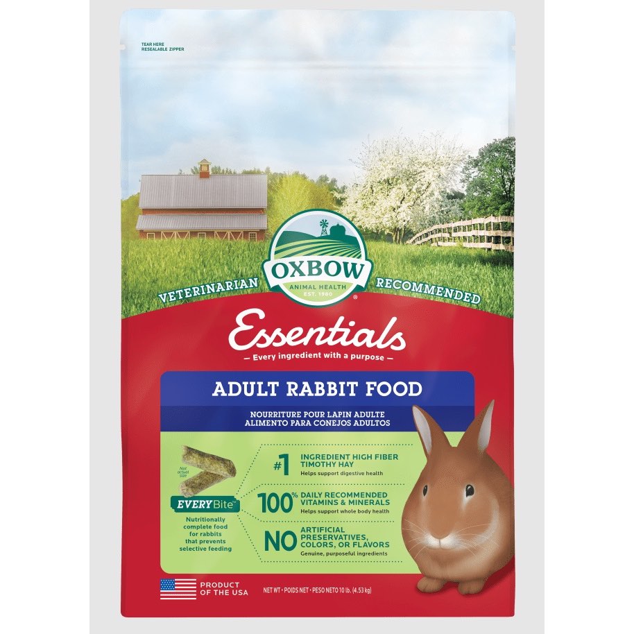 Essentials Adult Rabbit Food for Small Pets (Original) 4.53 kg Bag
