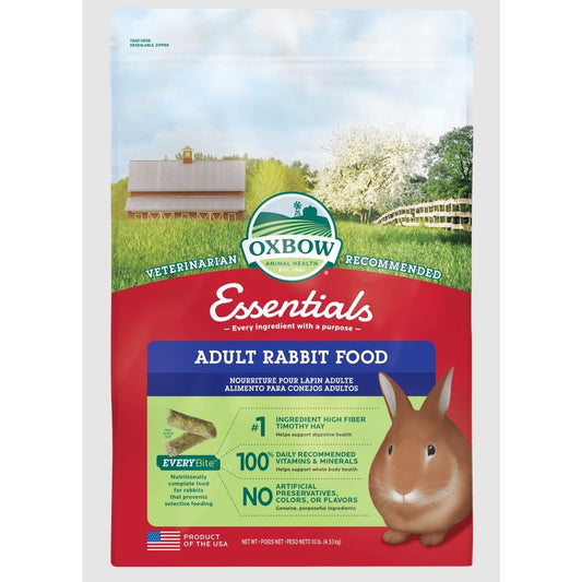 Essentials Adult Rabbit Food for Small Pets (Original) 4.53 kg Bag
