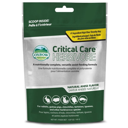 Critical Care Herbivore for Small Pets (Anis) 141 g Pouch