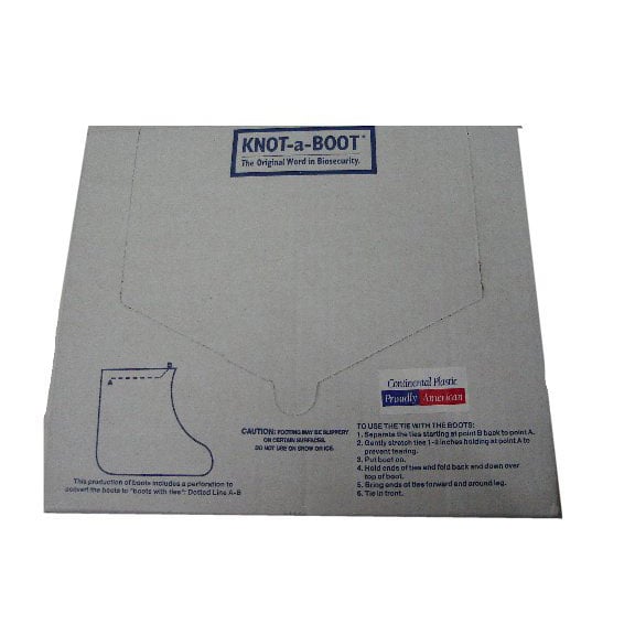 Cover Boot Knot - A - Boot 6 Mil for Farm Animals Pack of 50 Boots