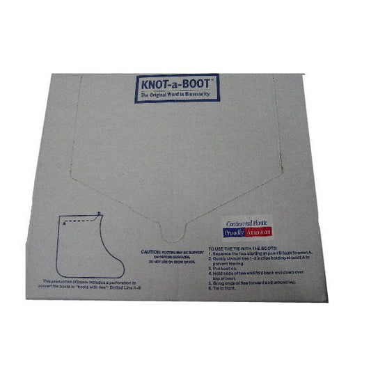 Cover Boot Knot - A - Boot 6 Mil for Farm Animals Pack of 50 Boots