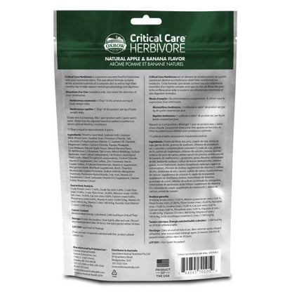 Critical Care Herbivore for Small pets - Apple and Banana / 454 g - product image 2